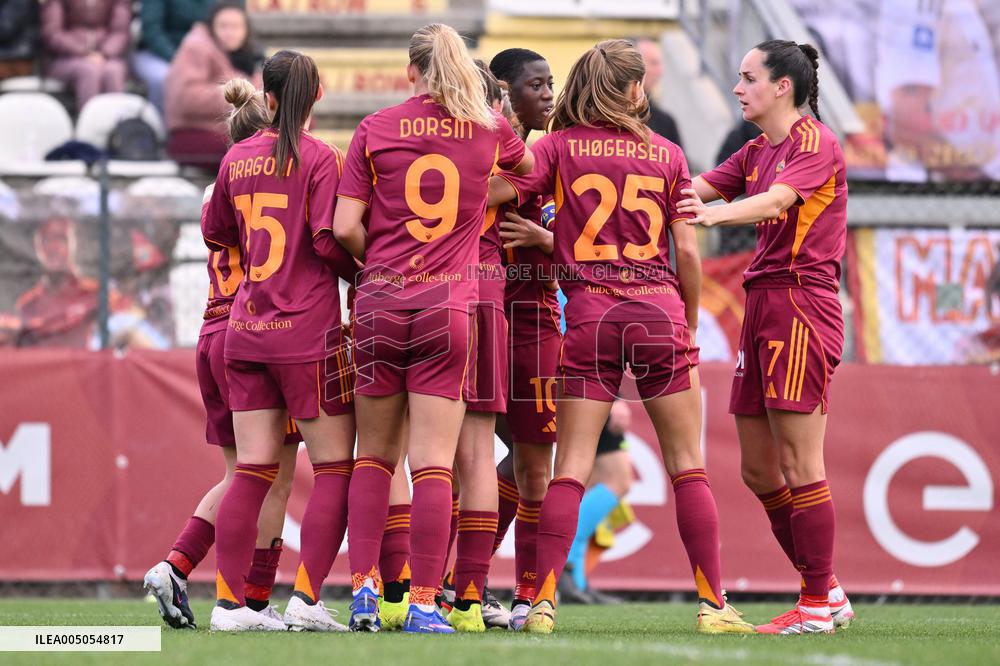 CALCIO - Serie A Femminile - AS Roma vs US Sassuolo