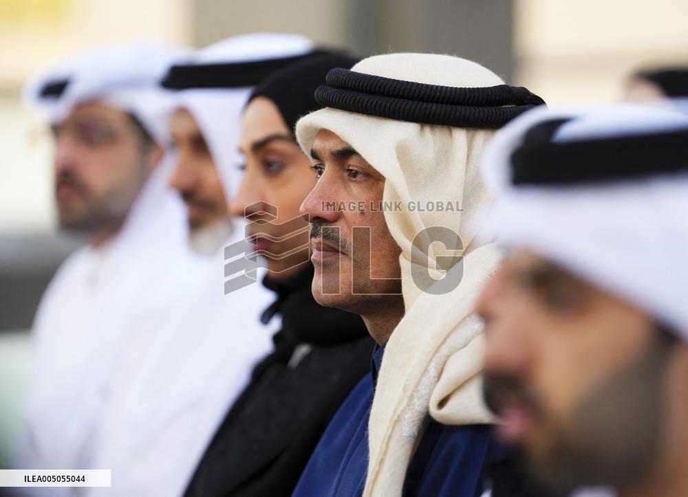PM Mark Carney Press Conference At Islamic Art Museum - Qatar