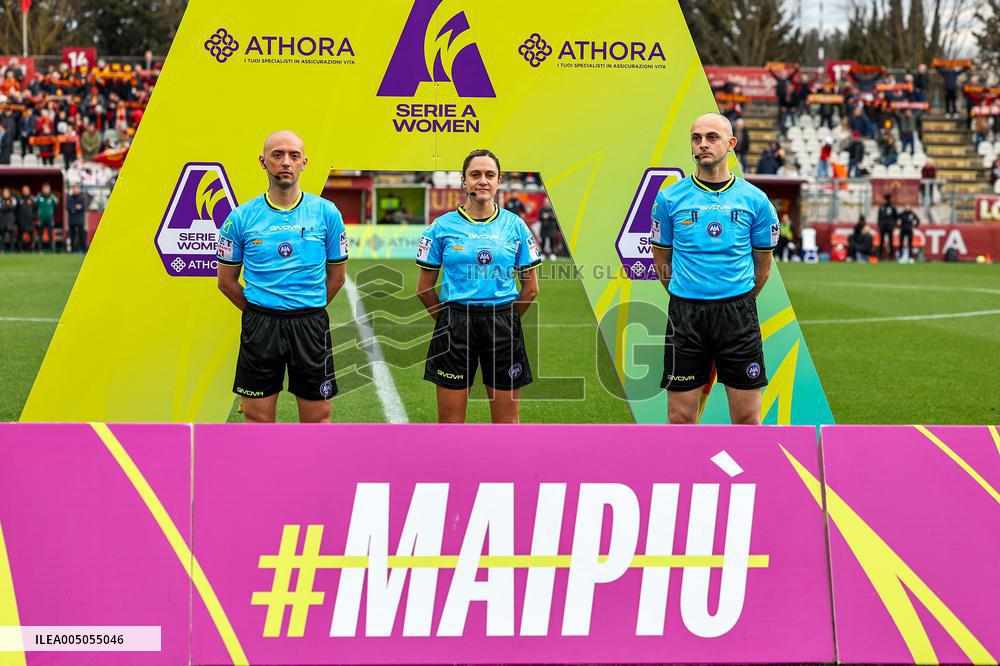 CALCIO - Serie A Femminile - AS Roma vs US Sassuolo