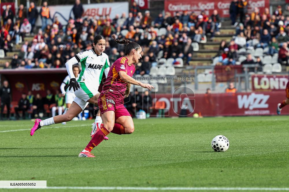 CALCIO - Serie A Femminile - AS Roma vs US Sassuolo