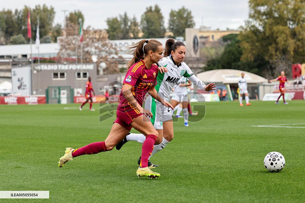 CALCIO - Serie A Femminile - AS Roma vs US Sassuolo