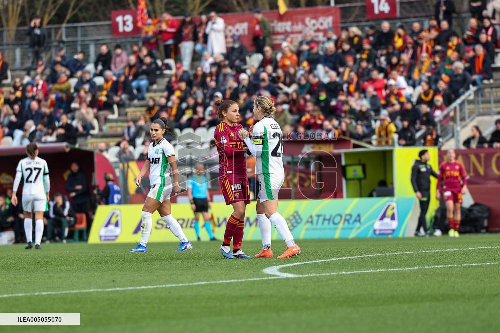 CALCIO - Serie A Femminile - AS Roma vs US Sassuolo
