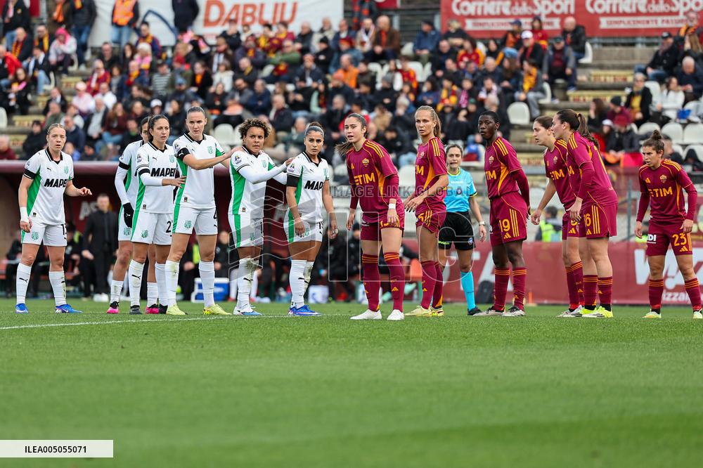 CALCIO - Serie A Femminile - AS Roma vs US Sassuolo
