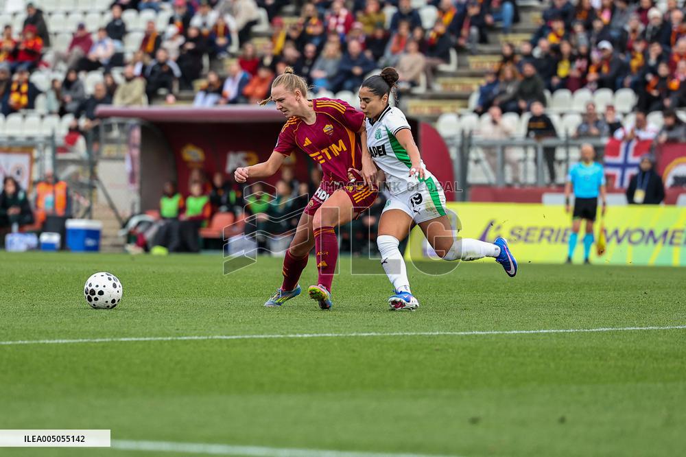 CALCIO - Serie A Femminile - AS Roma vs US Sassuolo