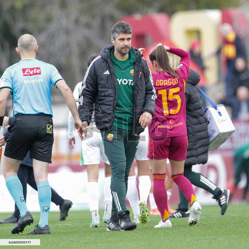 CALCIO - Serie A Femminile - AS Roma vs US Sassuolo