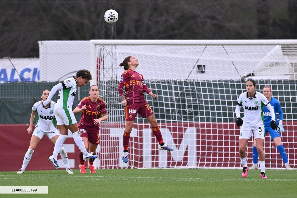 CALCIO - Serie A Femminile - AS Roma vs US Sassuolo