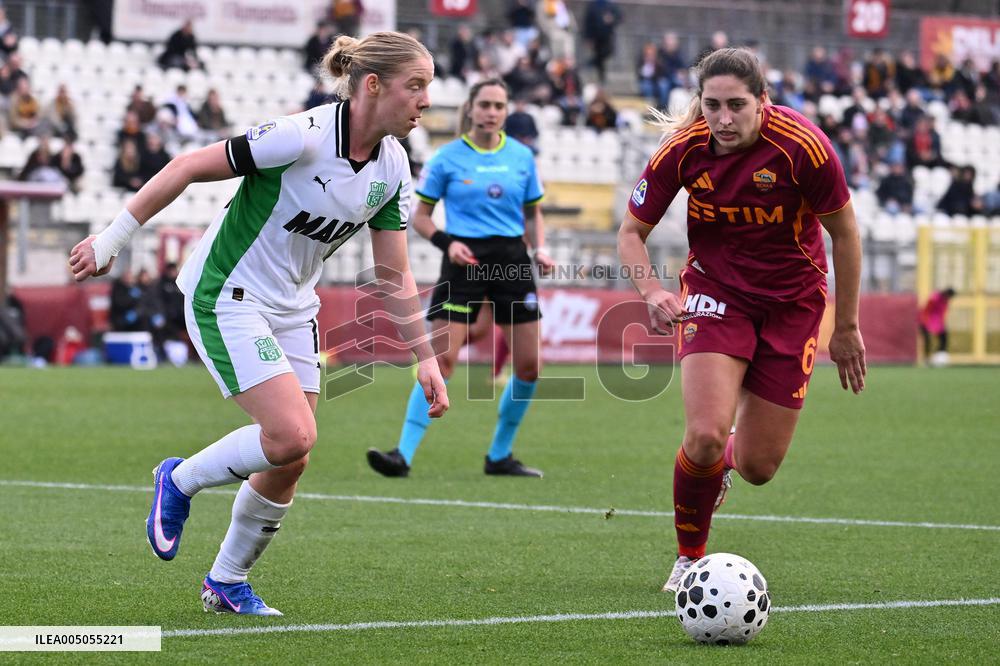 CALCIO - Serie A Femminile - AS Roma vs US Sassuolo