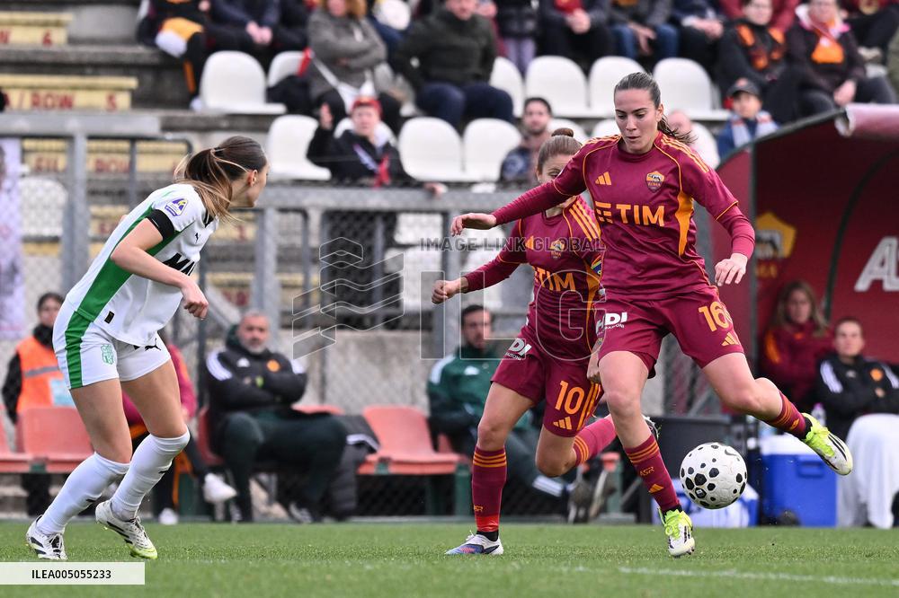 CALCIO - Serie A Femminile - AS Roma vs US Sassuolo