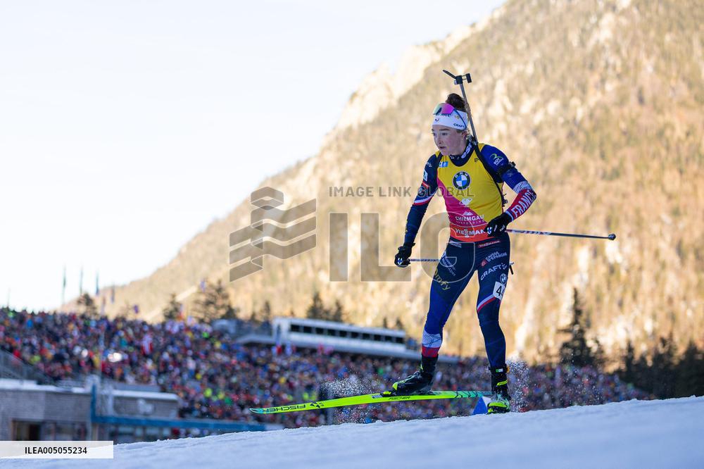 Lou Jeanmonnot Finishes Second Place At Biathlon World Cup 7,5km Sprint - Germany