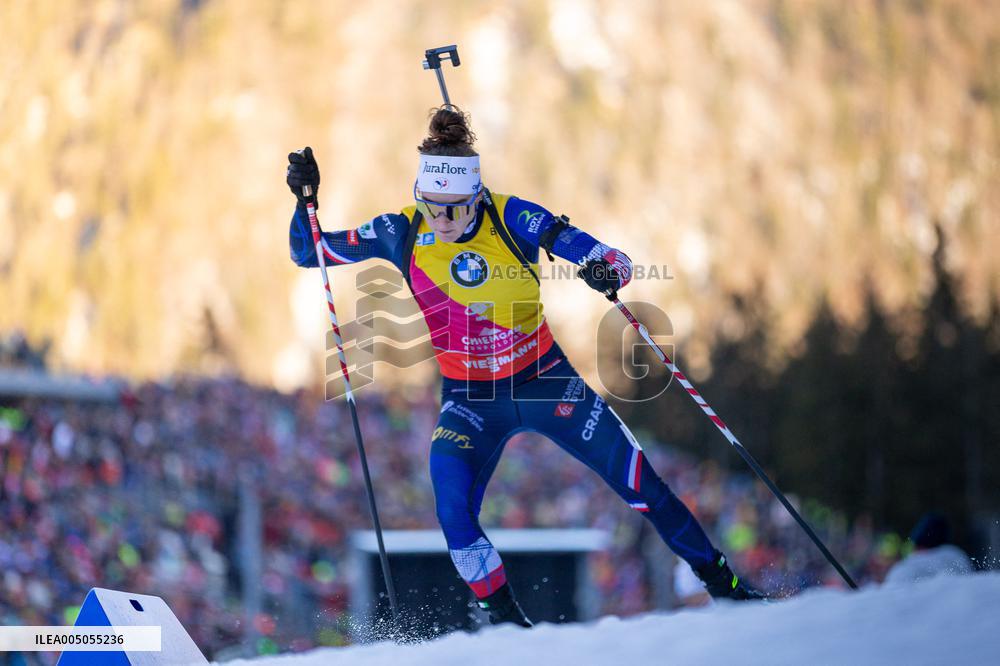 Lou Jeanmonnot Finishes Second Place At Biathlon World Cup 7,5km Sprint - Germany
