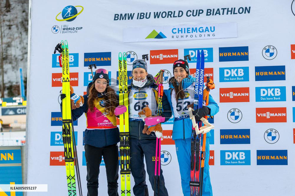 Lou Jeanmonnot Finishes Second Place At Biathlon World Cup 7,5km Sprint - Germany