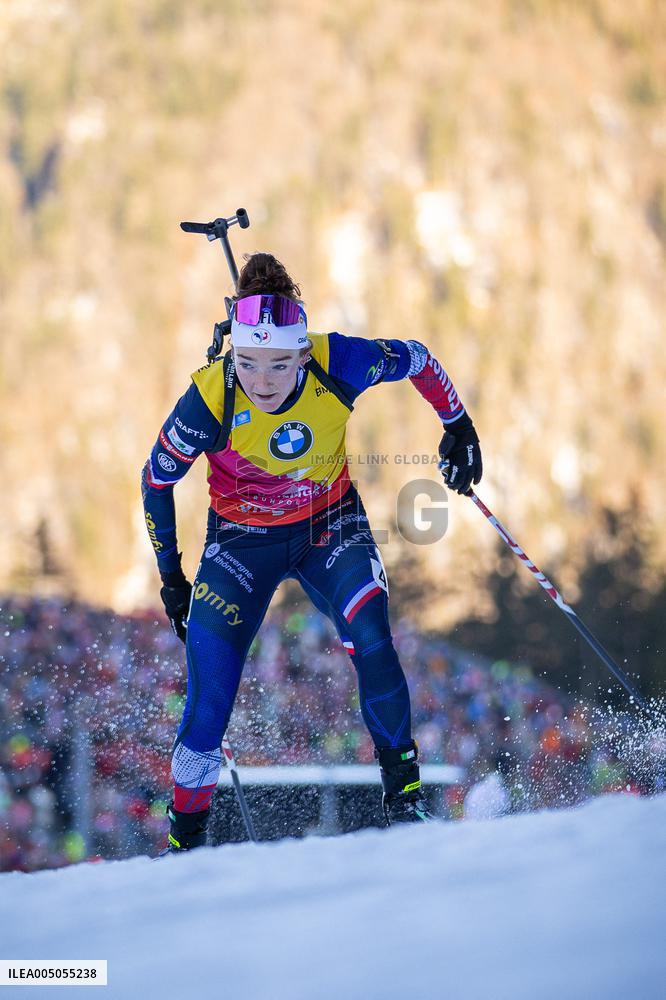 Lou Jeanmonnot Finishes Second Place At Biathlon World Cup 7,5km Sprint - Germany