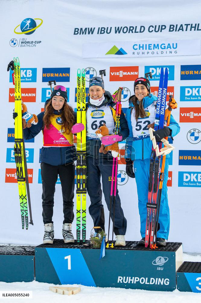 Lou Jeanmonnot Finishes Second Place At Biathlon World Cup 7,5km Sprint - Germany