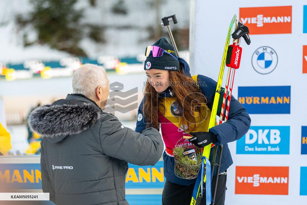 Lou Jeanmonnot Finishes Second Place At Biathlon World Cup 7,5km Sprint - Germany