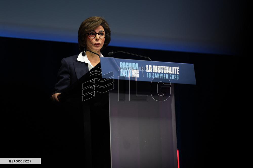 2026 municipal elections - Rachida Dati at Mutualite - Paris