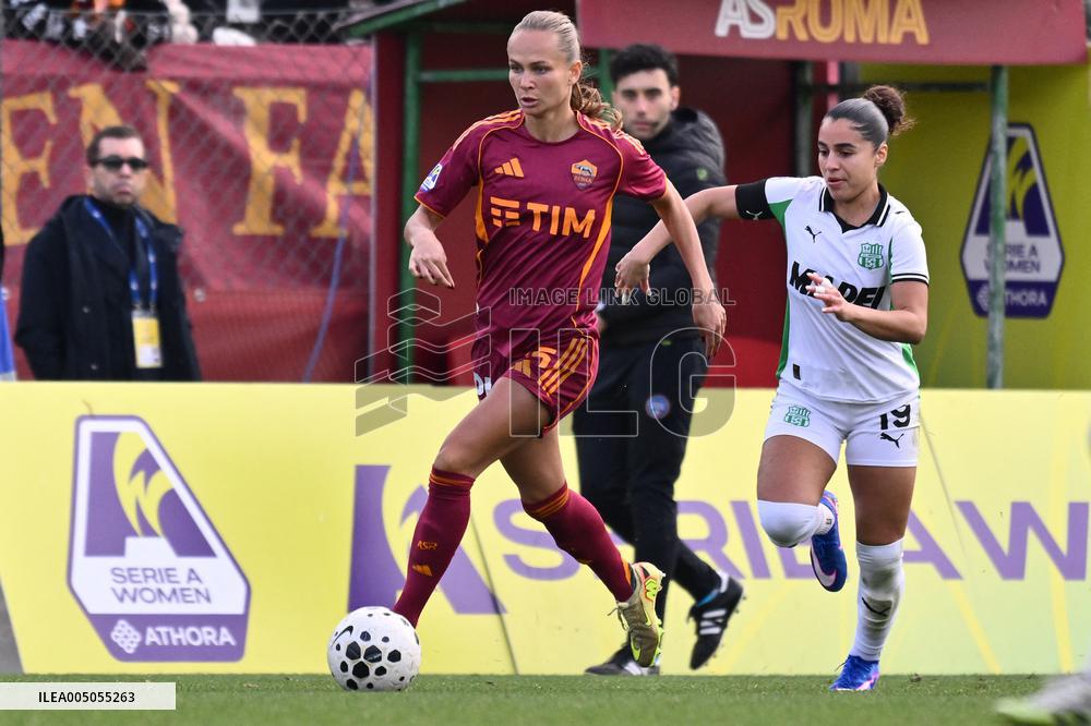 CALCIO - Serie A Femminile - AS Roma vs US Sassuolo