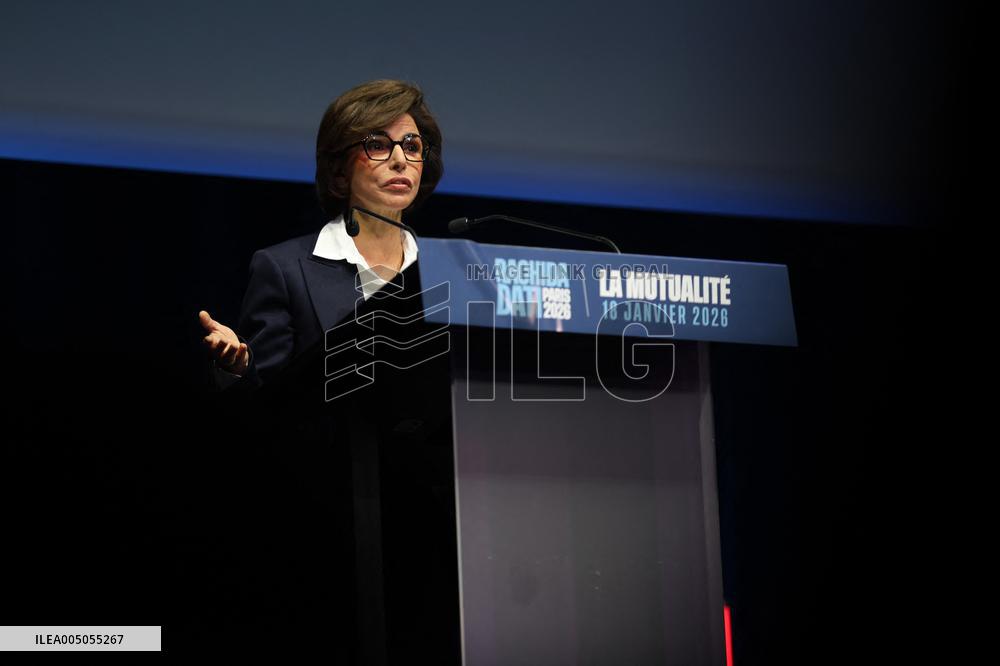 2026 municipal elections - Rachida Dati at Mutualite - Paris