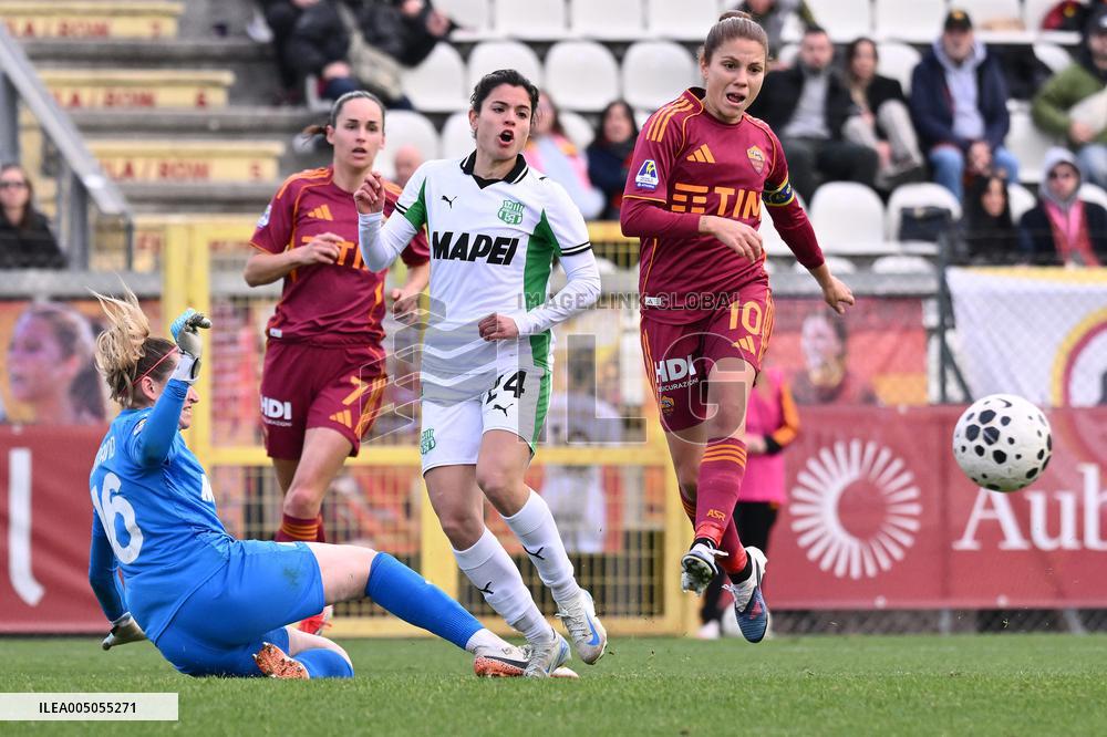 CALCIO - Serie A Femminile - AS Roma vs US Sassuolo