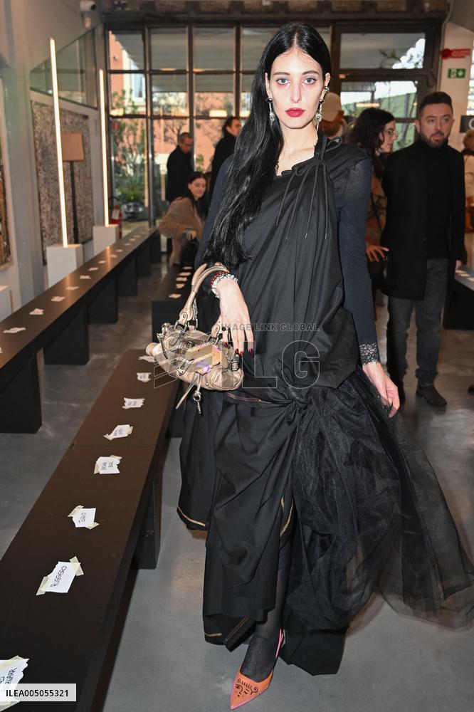 MFW - Celebs At Simon Cracker Show