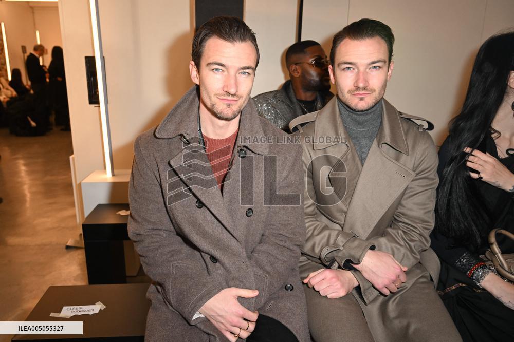 MFW - Celebs At Simon Cracker Show