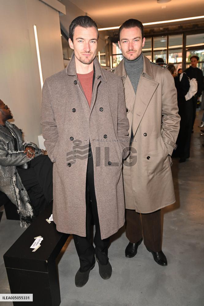 MFW - Celebs At Simon Cracker Show