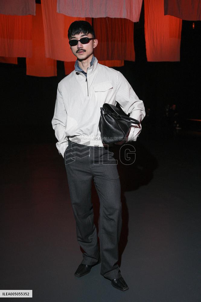 MFW - Celebs At QASIMI Show