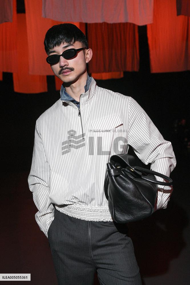 MFW - Celebs At QASIMI Show