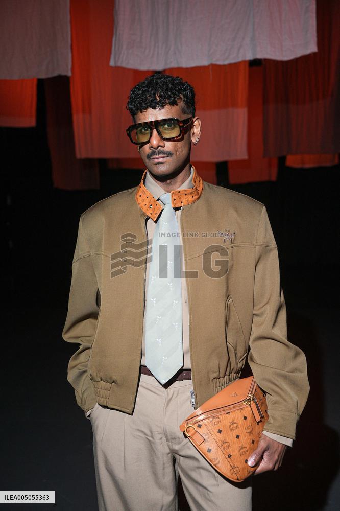MFW - Celebs At QASIMI Show