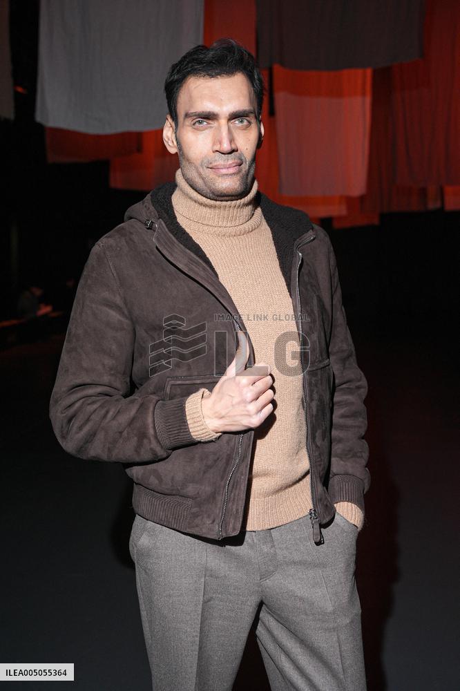 MFW - Celebs At QASIMI Show