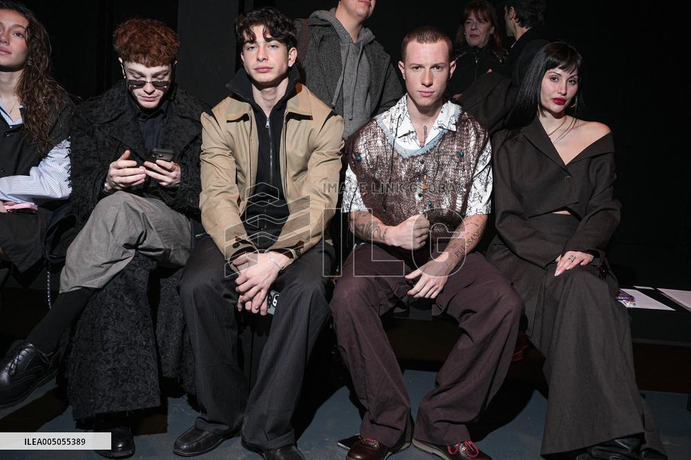 MFW - Celebs At QASIMI Show