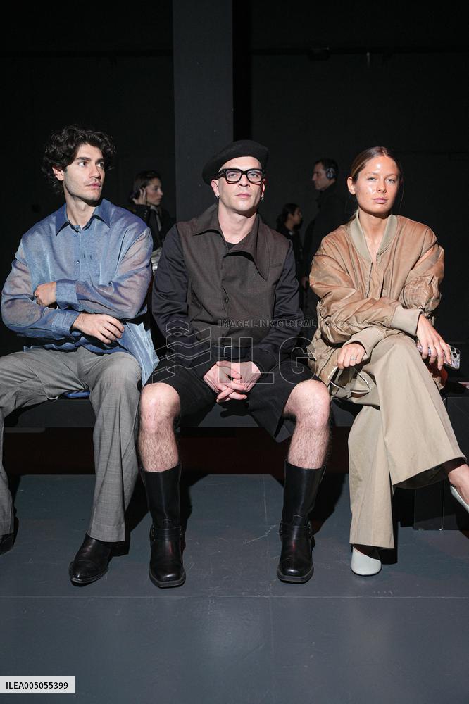 MFW - Celebs At QASIMI Show