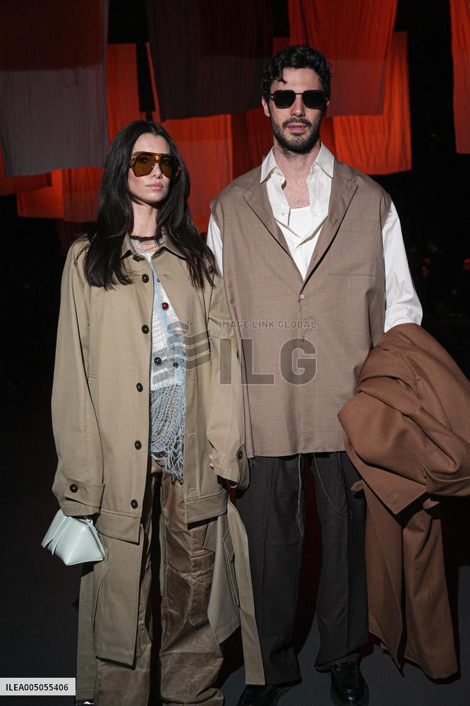 MFW - Celebs At QASIMI Show