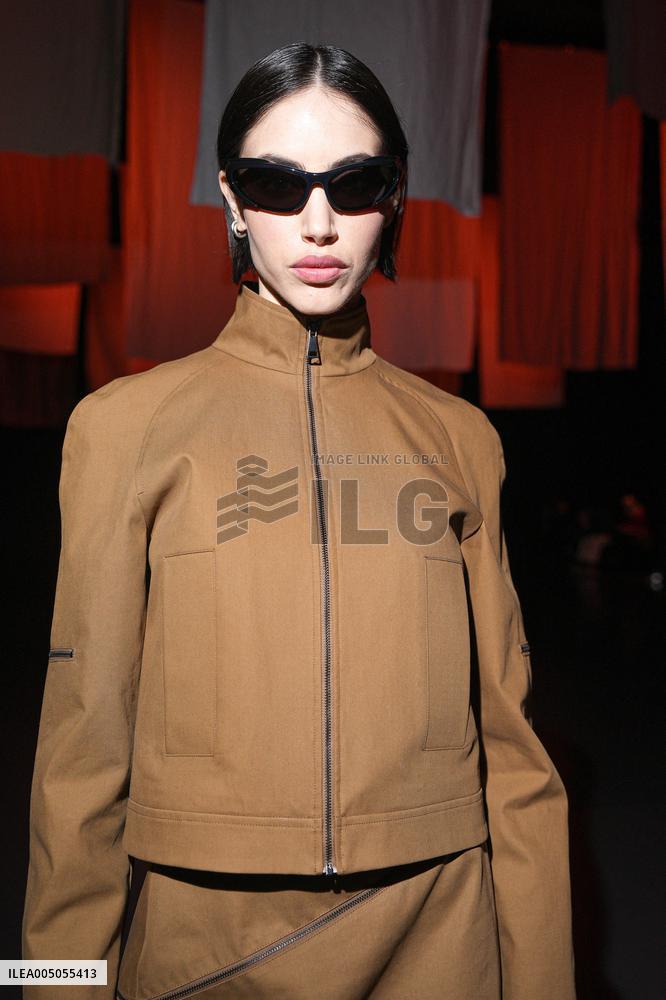 MFW - Celebs At QASIMI Show