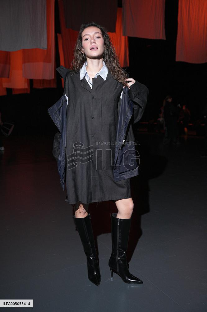 MFW - Celebs At QASIMI Show