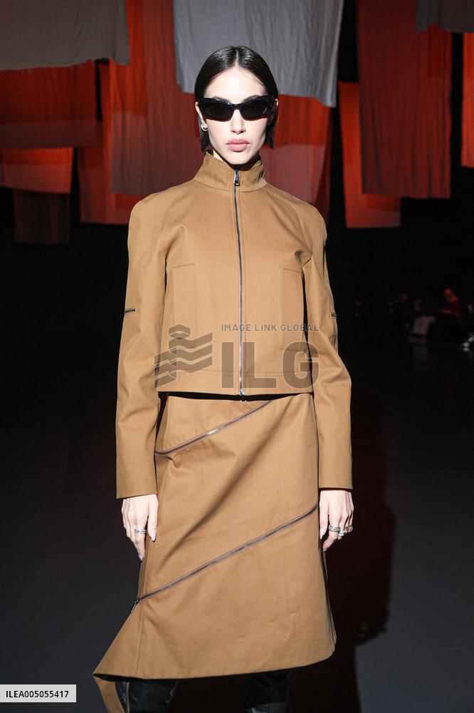 MFW - Celebs At QASIMI Show