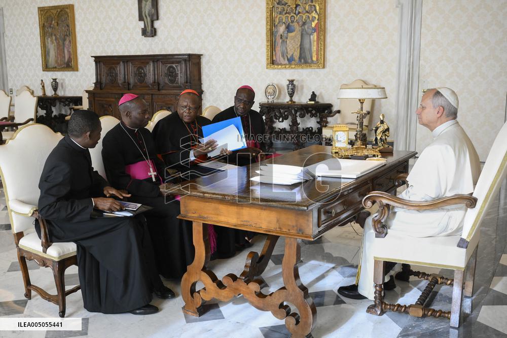 Pope Leo XIV Private Audience - Vatican