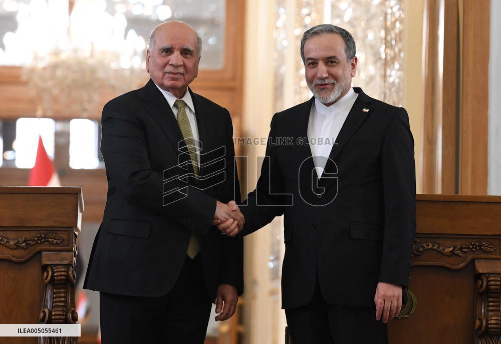 Iran And Iraq Joint Press Conference - Tehran