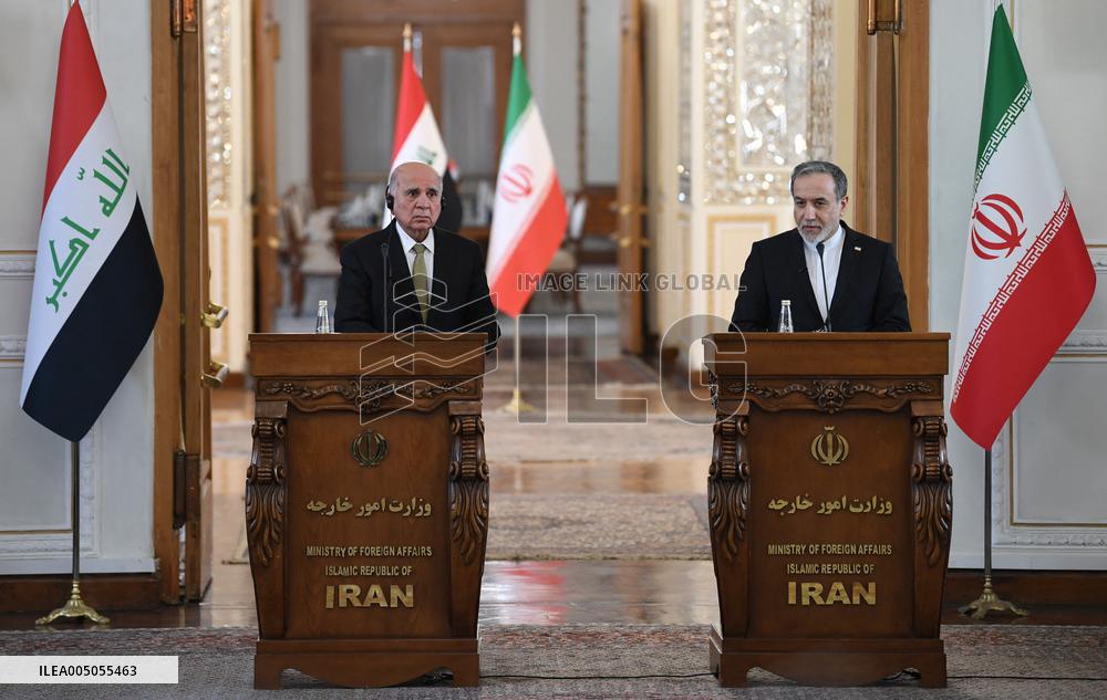 Iran And Iraq Joint Press Conference - Tehran