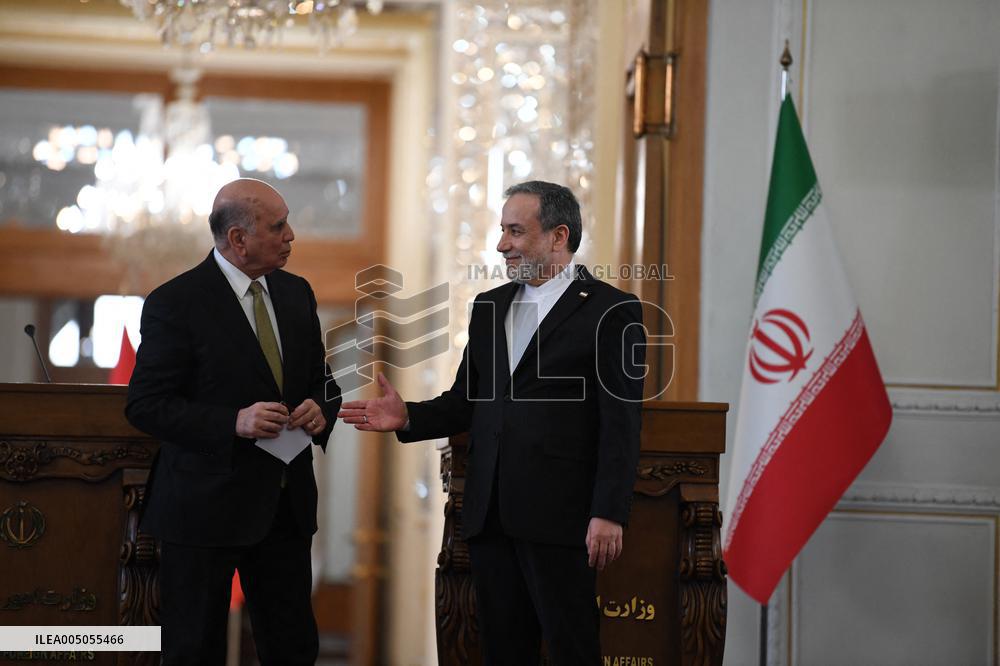 Iran And Iraq Joint Press Conference - Tehran