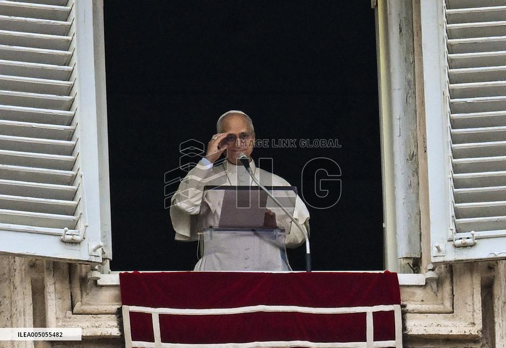 Pope Leo XIV Delivers Sunday Angelus Prayer - Vatican