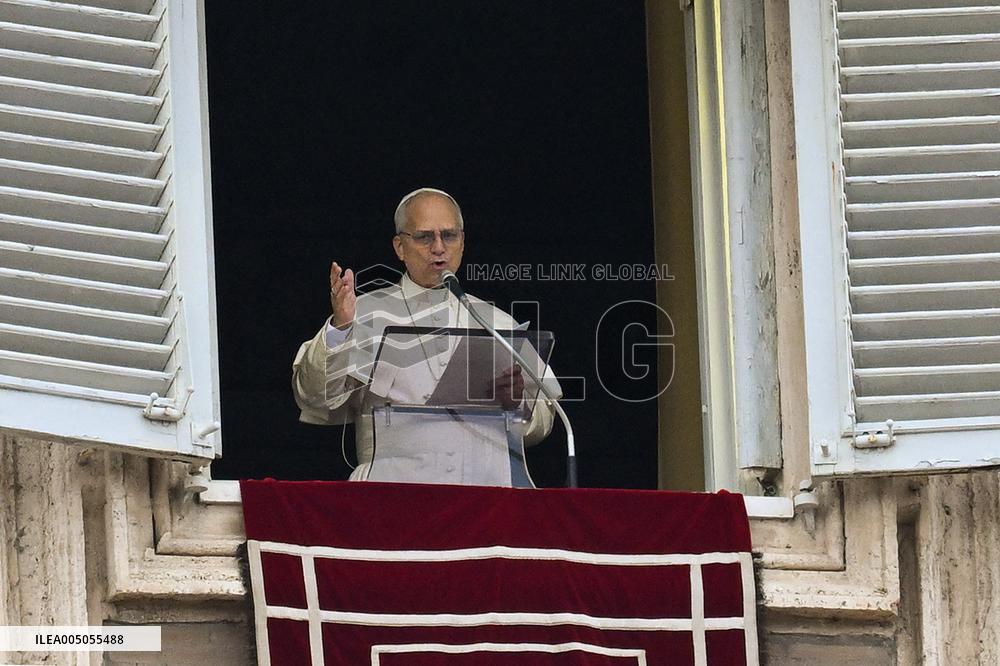 Pope Leo XIV Delivers Sunday Angelus Prayer - Vatican