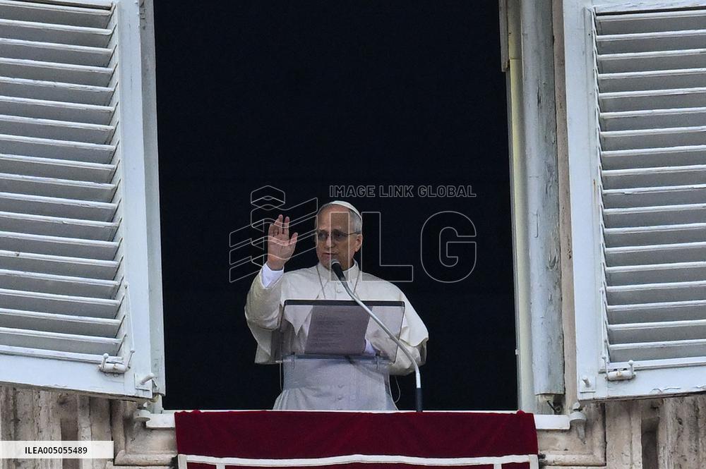 Pope Leo XIV Delivers Sunday Angelus Prayer - Vatican