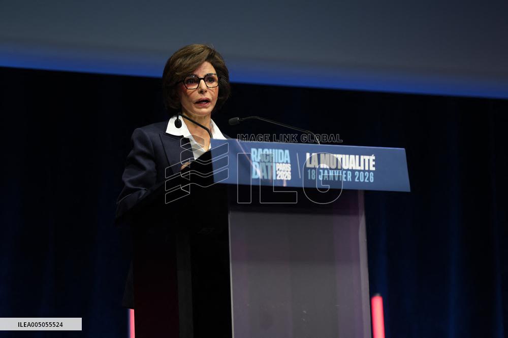 2026 municipal elections - Rachida Dati at Mutualite - Paris