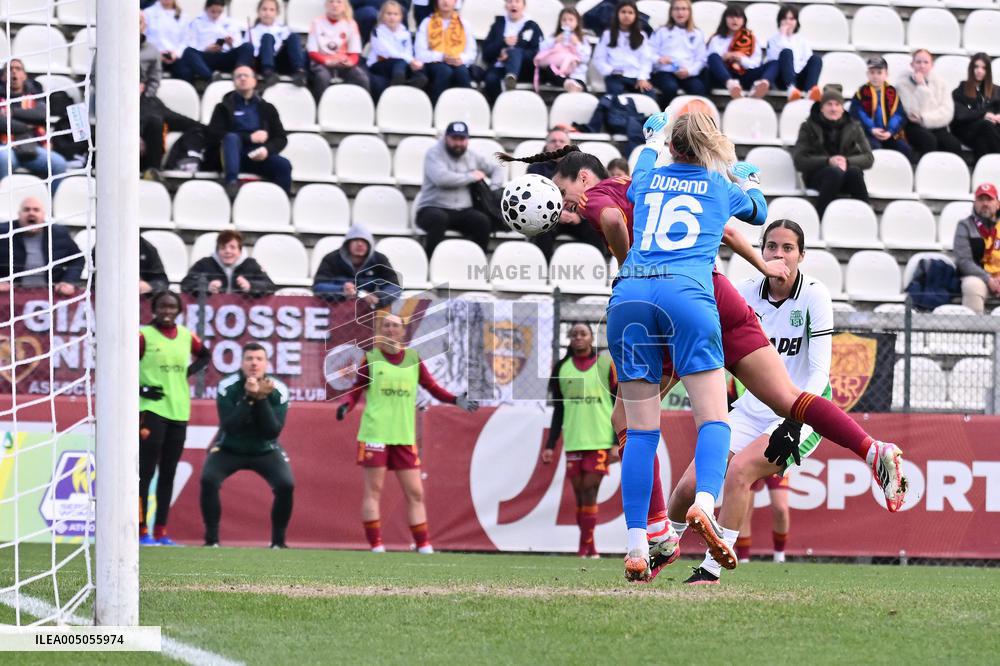 CALCIO - Serie A Femminile - AS Roma vs US Sassuolo