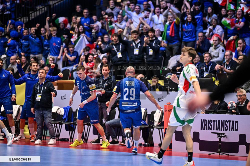 ALTRO - Pallamano - Men's EHF Euro 2026 - Italy vs Hungary