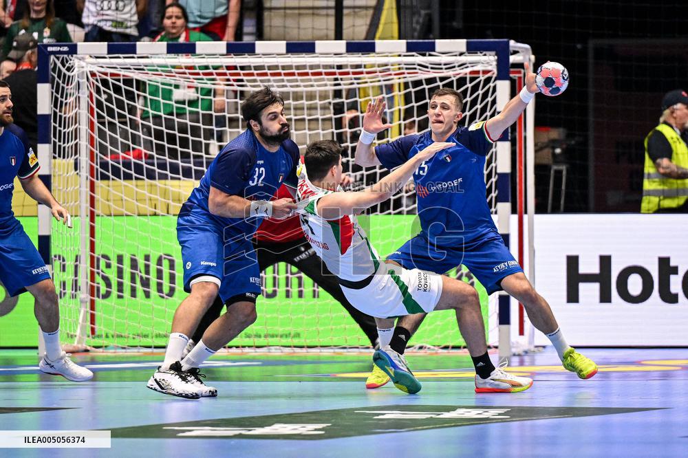 ALTRO - Pallamano - Men's EHF Euro 2026 - Italy vs Hungary
