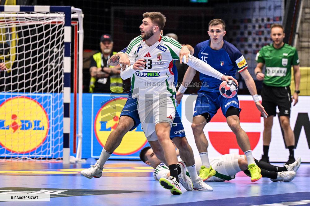 ALTRO - Pallamano - Men's EHF Euro 2026 - Italy vs Hungary