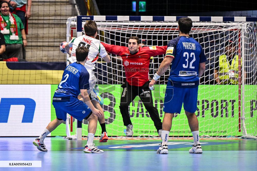 ALTRO - Pallamano - Men's EHF Euro 2026 - Italy vs Hungary