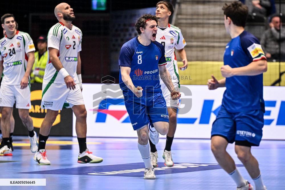 ALTRO - Pallamano - Men's EHF Euro 2026 - Italy vs Hungary