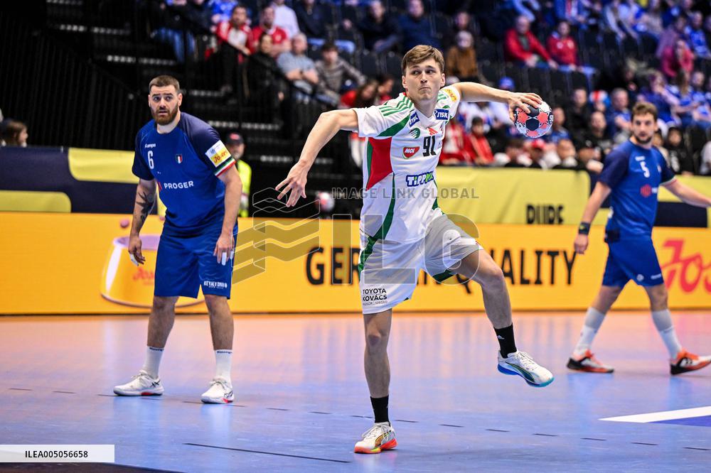 ALTRO - Pallamano - Men's EHF Euro 2026 - Italy vs Hungary
